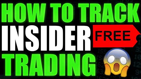 How to track insider trading. Things To Know About How to track insider trading. 