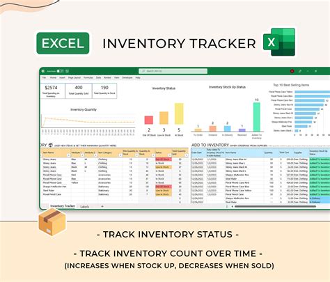 How to track inventory in excel
