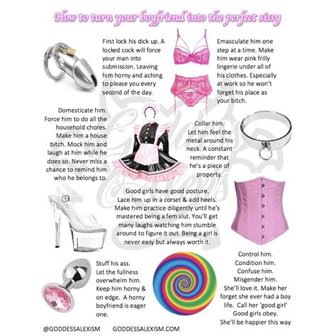 How to train a sissy guide. - Comercio electrónico por gary schneider manual.