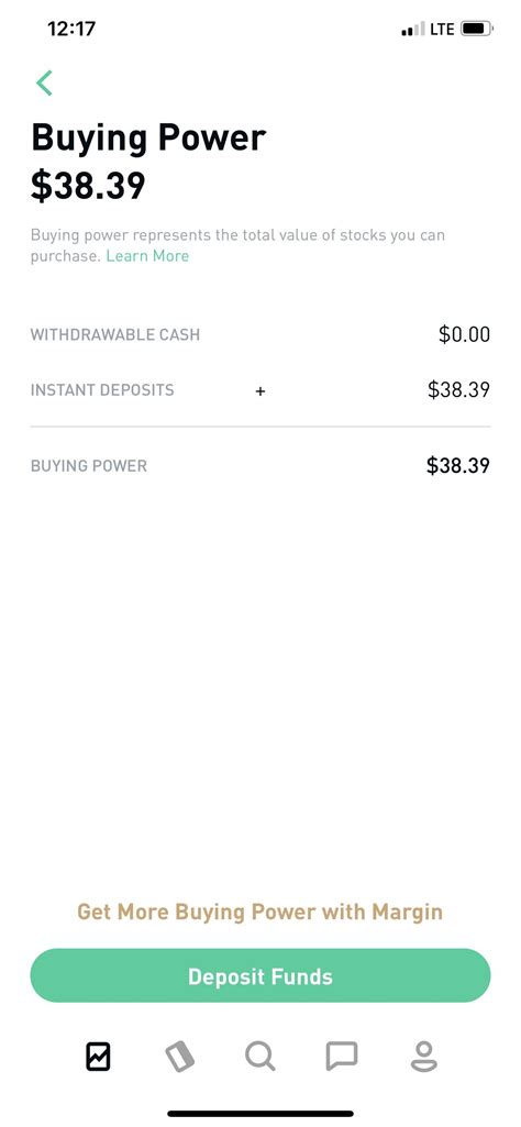 As I mentioned above, Robinhood requires you to have more funds in your account than the displayed (or quoted) price of whatever stock or crypto you want to buy. If you don’t, you’ll be notified that you don’t have enough “ buying power ” and the order won’t go through. The amount you’ll need to have is usually at least 5% more .... 