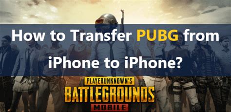 How to transfer pubg from iphone to iphone.  For extra security, choose to password-protect...