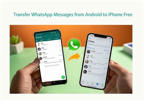 How to transfer your messages from android to iphone.  You will easily transfer WhatsApp message...