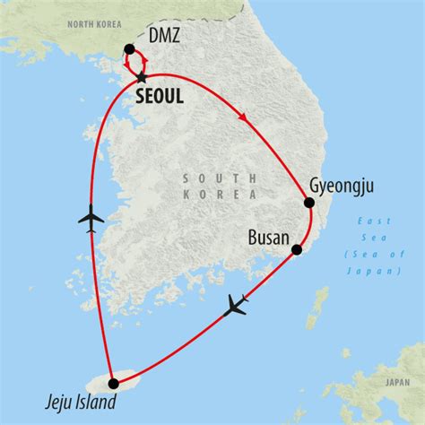 How to travel from Jeju Island to Busan, South Korea