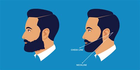 How to trim beard neckline. Using a beard trimmer, remove the guard and carefully trim away hairs directly above your lip. It’s best to take off a little at a time and work your way up to avoid taking off too much. Follow the natural curve of your lip and keep an equal distance between the top of your lip and the bottom of your mustache. 
