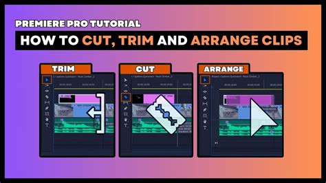 How to trim clips in premiere