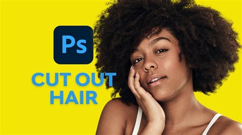How to trim hair in photoshop