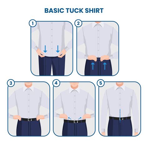 How to tug in shirt properly