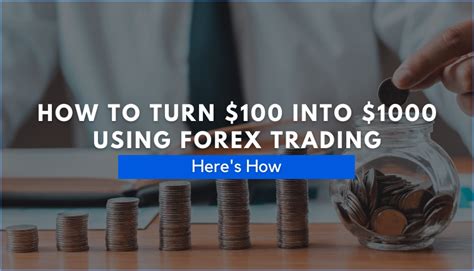 How to turn $100 into $1000 in forex. Things To Know About How to turn $100 into $1000 in forex. 