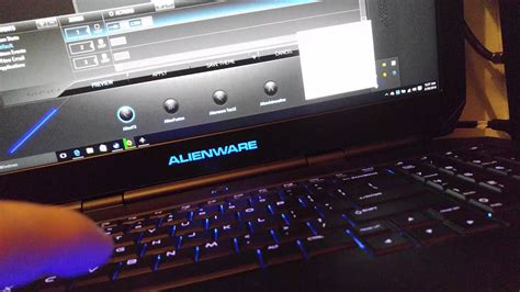 How to turn alienware lights off. Yes. When you plug in the mouse it automatically downloads and installs the AWCC software. From there you can just click on the "Go Dark" option for the mouse and the lighting will turn off and this will persist between reboots. There is also a "Go Dim" option, so the lights are on but not as glaring. 1. 