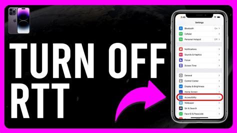How to turn off RTT on iPhone? iHax