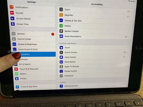 How to turn off accessibility in ipad.  To adjust these settings while Assis...