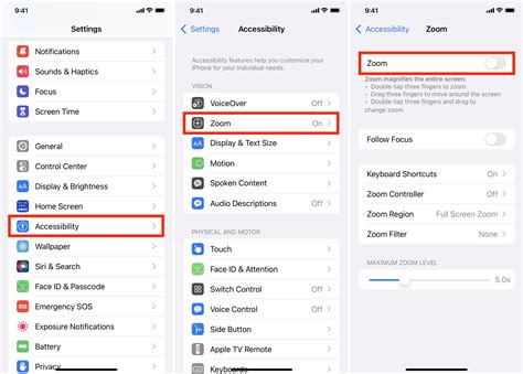 How to turn off accessibility in ipad. .  ...