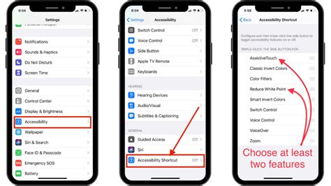 How to turn off accessibility shortcut on iphone. Use the Accessibility ...