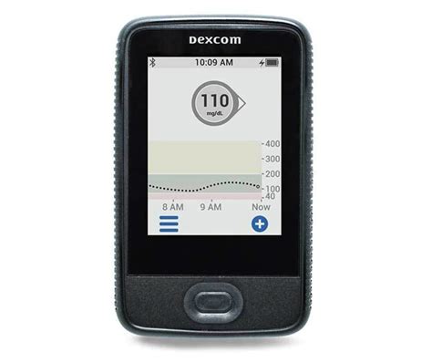 Dexcom G7 Receiver displays glucose readings 