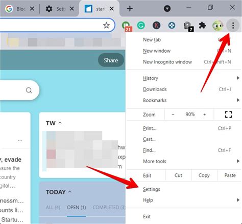 How to turn off popups in chrome
