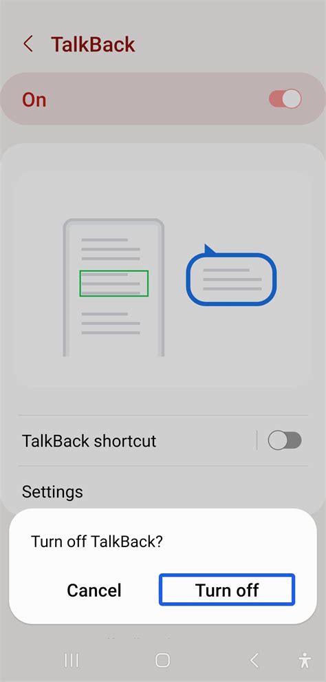 How to turn off talkback on samsung tablet with buttons.  Find more about 'How...