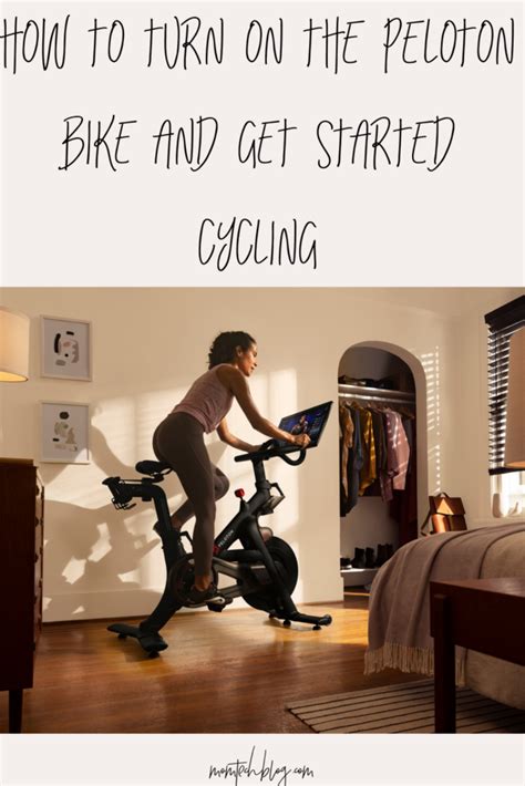 How to turn on a peloton bike. If you’re new to Peloton or just want a quick refresher, follow this straightforward guide: Locate the power button on the back of the touchscreen. Press and hol d this button for three seconds. A dialogue box will appear on the screen. Confirm the shutdown. 