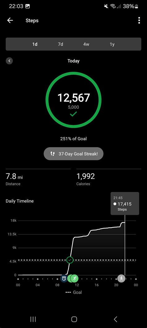 How to turn on activity tracking garmin.  Your step count does not appear until the d...