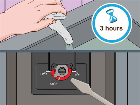 How to turn up hot water heater. 3. Turn the knob to the desired temperature (towards “Hot”) and test the water temp at a kitchen or bathroom sink. 4. Keep moving the knob towards “Hot” until it reaches your preferred water temperature. Additional Notes: Even though our hot water heater was cool to the touch, be careful when turning the … 