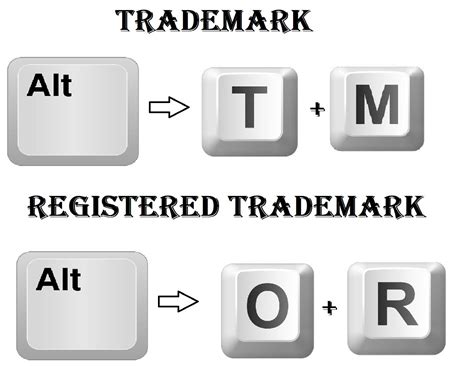 How to type a trademark sign. Well-known marks are also granted protection without the need for prior registration in the Philippines in relation to the same or similar goods and services for which the marks are well known ... 