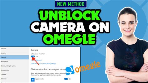 How to unblock camera in omegle