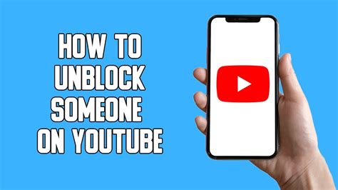 How to unblock people on youtube. how to unblock someone on youtube 
