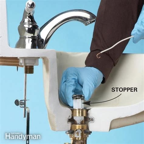 How to unclog a bathroom sink drain. Jun 27, 2022 · Here's how to unclog a sink using several methods: Use a plunger. Try a sink auger. Remove the drain trap to auger the branch drain. Use a mild, non-toxic, and biodegradable drain cleaner. Try a baking soda and vinegar solution. Read on for details and tips for each method. 