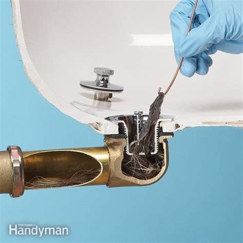 How to unclog a bathtub drain. First push down to open the stopper (like emptying the tub). Then hold the shaft while turning the top counter-clockwise and lift out the stopper. Unscrew the cap and lift the stopper off the strainer. Now you can clean out … 