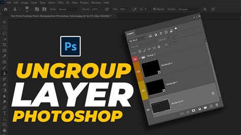 How to ungroup text in photoshop.  The group command previously combined objects or groups, a...