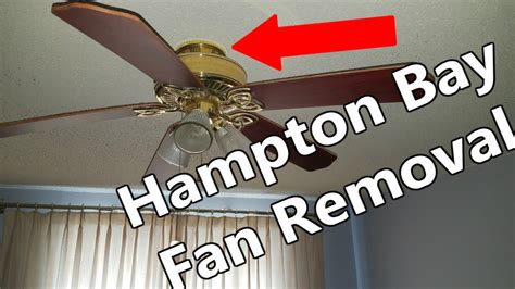 How to uninstall a hampton bay ceiling fan. A typical ceiling fan uses 60 to 75 watts of energy per hour even when running on high. This makes ceiling fans a very efficient alternative to a typical central air conditioning u... 