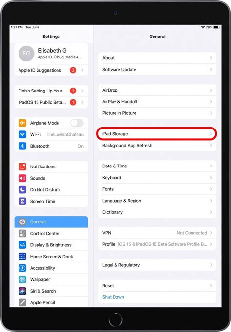 How to uninstall in ipad