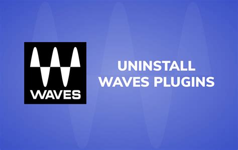 How to uninstall waves plugins.  This process This video tutorial will ...