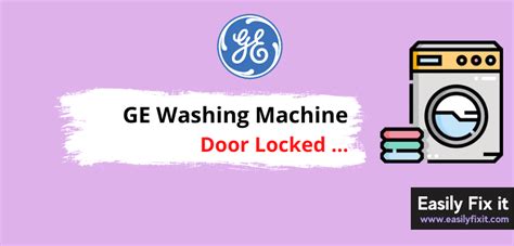 How to unlock ge washer. Hi, I have a Ge Front loading washer, Mdl# XXXXX The machine appears to be stuck in the pause mode after pausing to remove an item. It will not start up just stays in Pause Mode. I tryed to run a serv … 