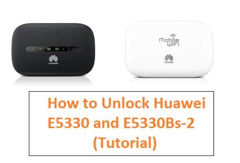 How to unlock huawei mobile wifi e5330.  - Modem Solution SIMPLE AND EASY TUTORIAL ON...