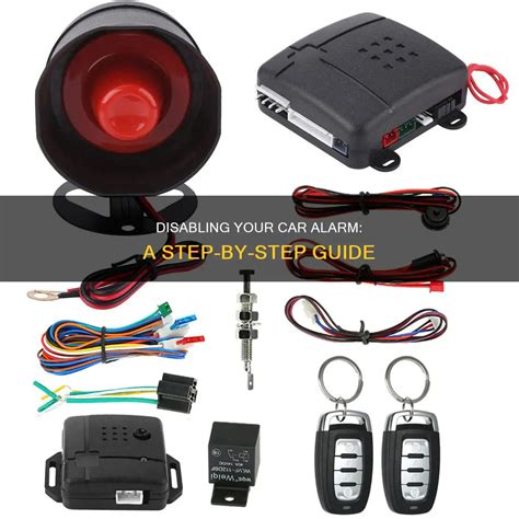 How to unplug alarm system in car