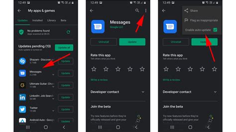 How to update app in android