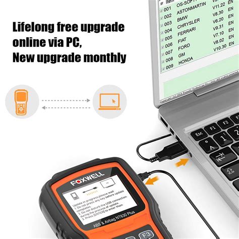 How to update foxwell nt630 plus.  Download official software and check free update peri...
