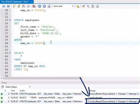 How to update in sql