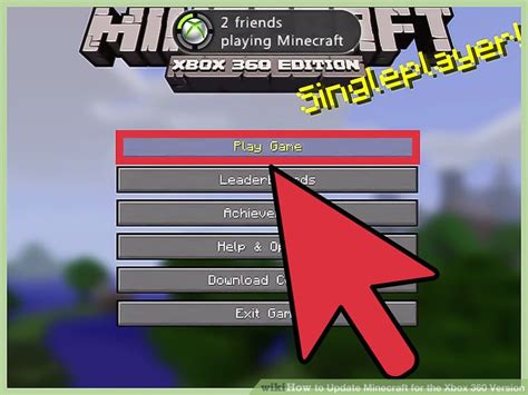 How to update minecraft on xbox