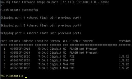 How to update nic firmware.  Intel is just adding more support for their...