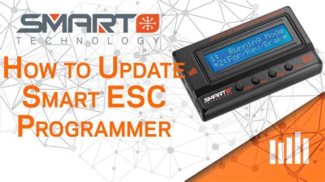 How to update spektrum smart esc programmer.  When the flight controller detects a Sma...