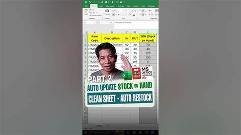 How to update stock prices in excel