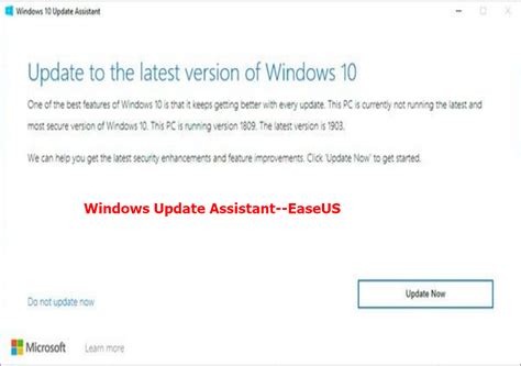 How to update table having foreign keys.  The Windows Update Assistant ...