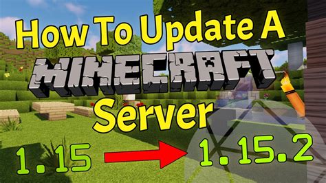 How to upgrade a minecraft server