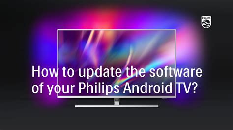 How to upgrade the software for Philips TV?