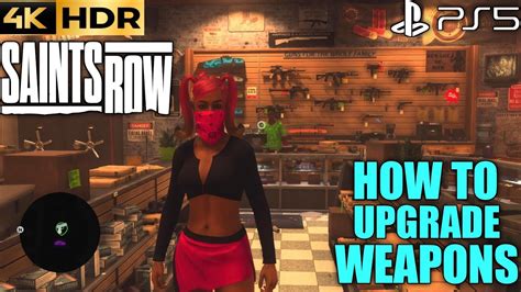 How to upgrade weapons in Saints Row