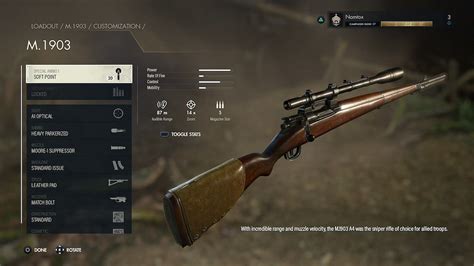 How to upgrade weapons in Sniper Elite 5