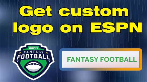 See description upload custom espn fantasy football logo
