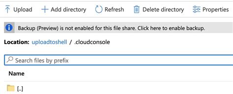 How to upload files to Azure Cloud Shell DevCoops