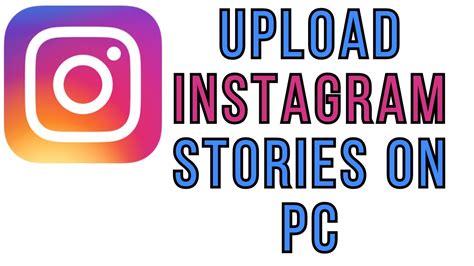 How to upload in instagram in pc